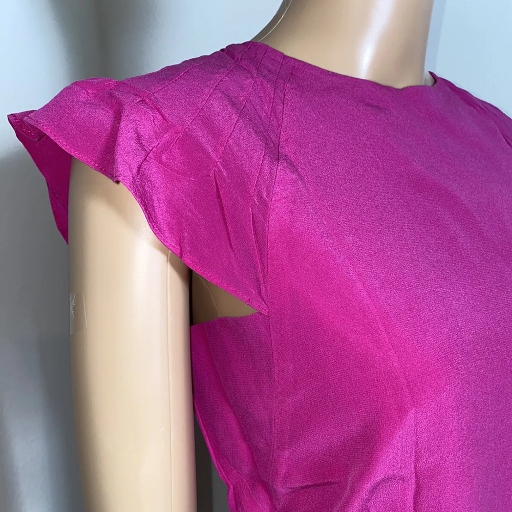Antonio Melani 100% Silk Top Blouse-Pink, Size-XS, EXCELLENT CONDITION - Picture 3 of 12